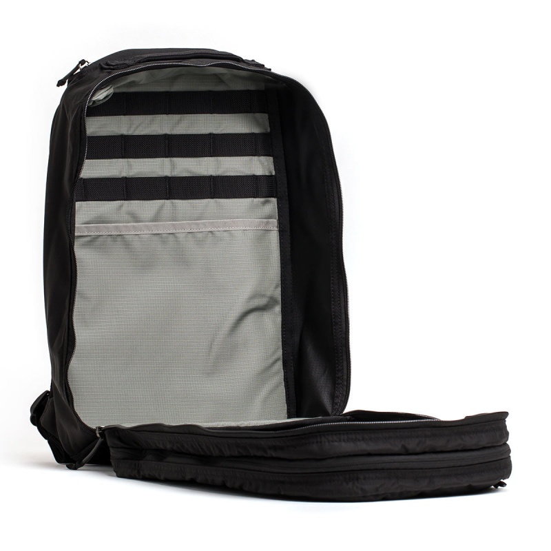 Goruck Ruck Double Compartment Ripstop ROBIC® Bullet Accessories Black / Grey | DE-BKM106743