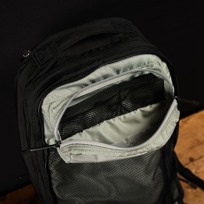 Goruck Ruck Double Compartment Ripstop ROBIC® Bullet Accessories Black / Grey | DE-WEI806142