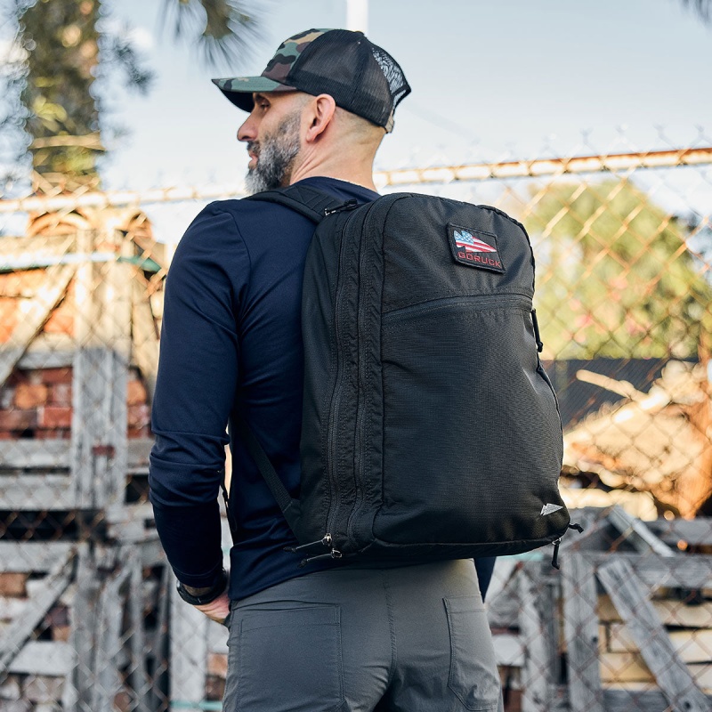 Goruck Ruck Double Compartment Ripstop ROBIC® Bullet Accessories Black / Grey | DE-WEI806142