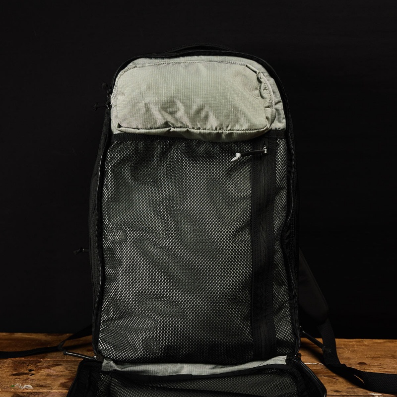 Goruck Ruck Double Compartment Ripstop ROBIC® Bullet Accessories Black / Grey | DE-WEI806142