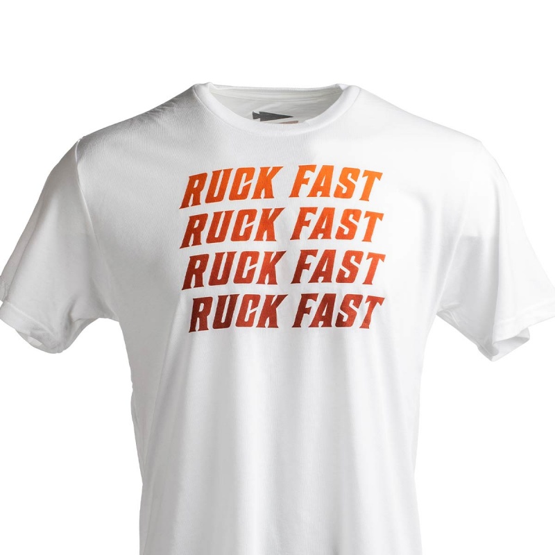 Goruck Ruck Fast T-Shirt Men White | DE-ZCL567402