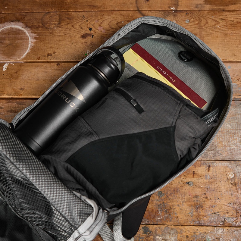 Goruck Ruck Laptop Ripstop ROBIC® 16L Bullet Accessories Grey | DE-CMT638471