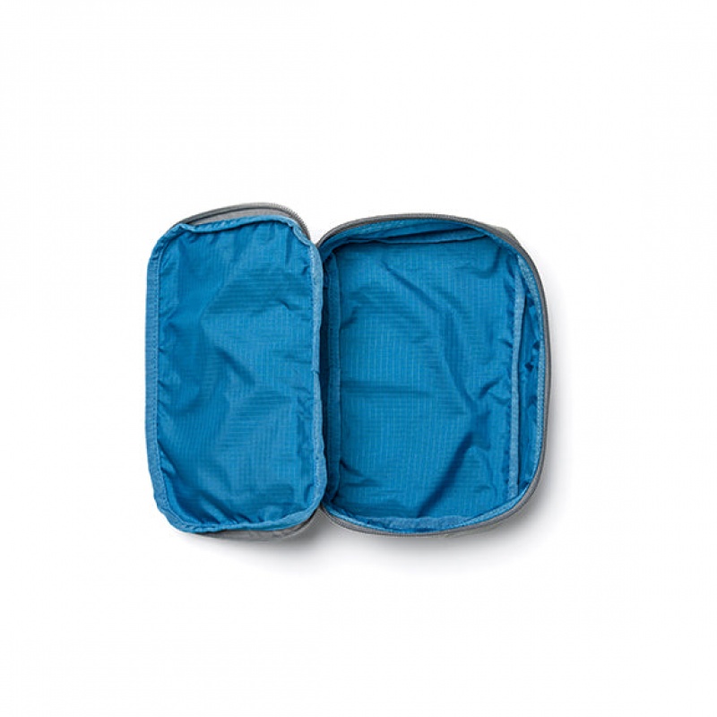 Goruck Shadow Pockets Ripstop ROBIC® 3L Bags Accessories Grey / Blue | DE-FBN829504