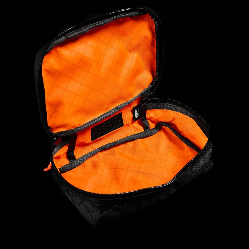 Goruck Shadow Pockets x Carryology Ultra Blaze Bags Accessories Black / Orange | DE-QJR640531