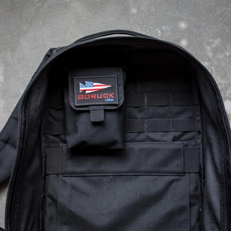 Goruck Simple Side Pocket Bags Accessories Black | DE-ZGF604123