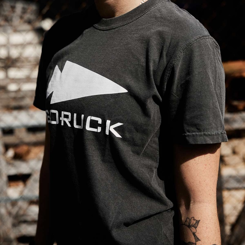 Goruck Spearhead Heavyweight T-Shirt Women Dark Grey | DE-XWV683451