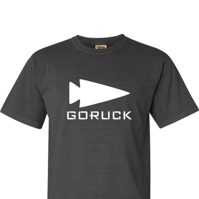 Goruck Spearhead Heavyweight T-Shirt Women Dark Grey | DE-XWV683451