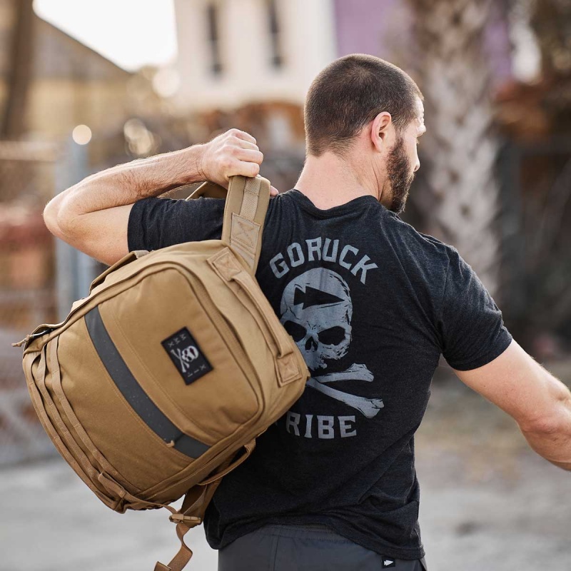 Goruck Tribe T-Shirt Men Black | DE-SAY613529