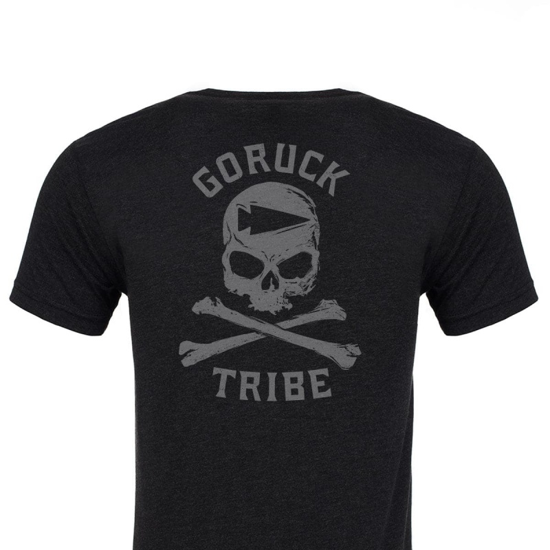 Goruck Tribe T-Shirt Men Black | DE-SAY613529