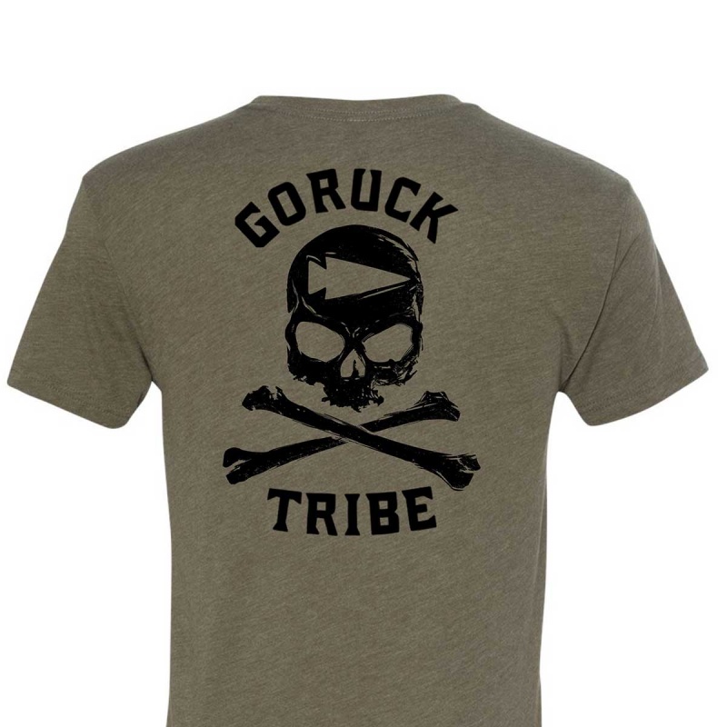 Goruck Tribe T-Shirt Men Green | DE-HXE748516