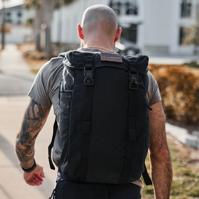 Goruck Waxed Canvas M23 Accessories Black | DE-EZJ214935