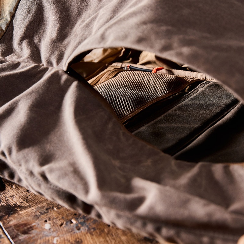 Goruck Waxed Canvas M23 Accessories Brown | DE-CJV537061