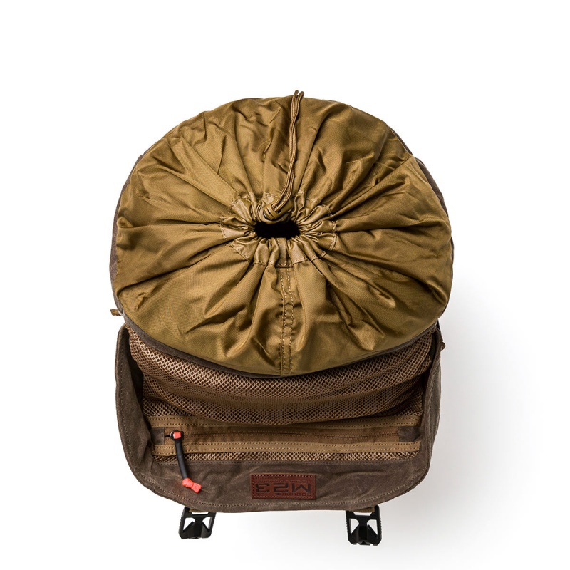 Goruck Waxed Canvas M23 Accessories Brown | DE-CJV537061