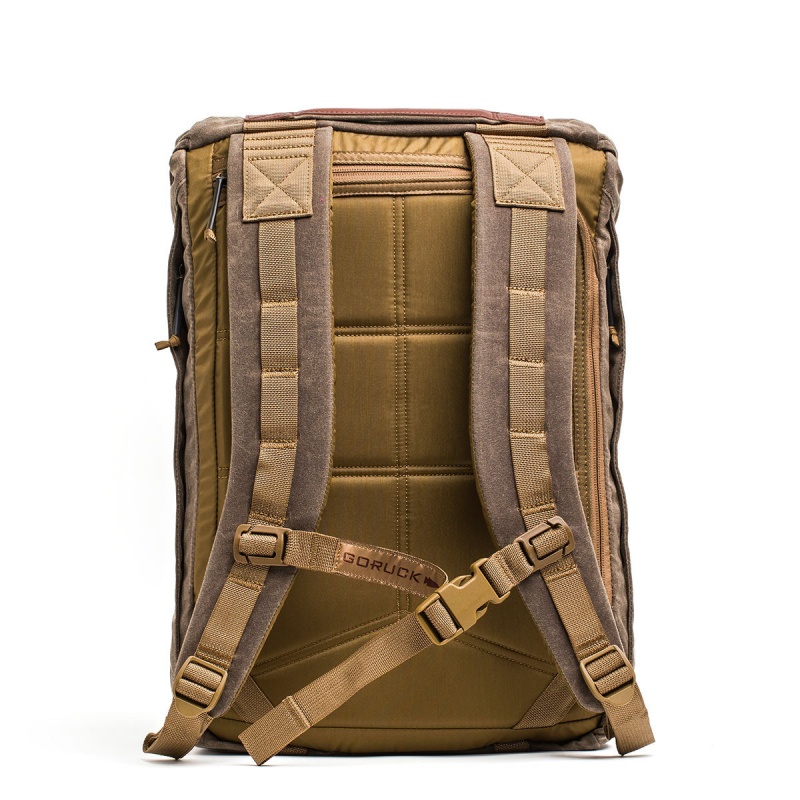 Goruck Waxed Canvas M23 Accessories Brown | DE-CJV537061