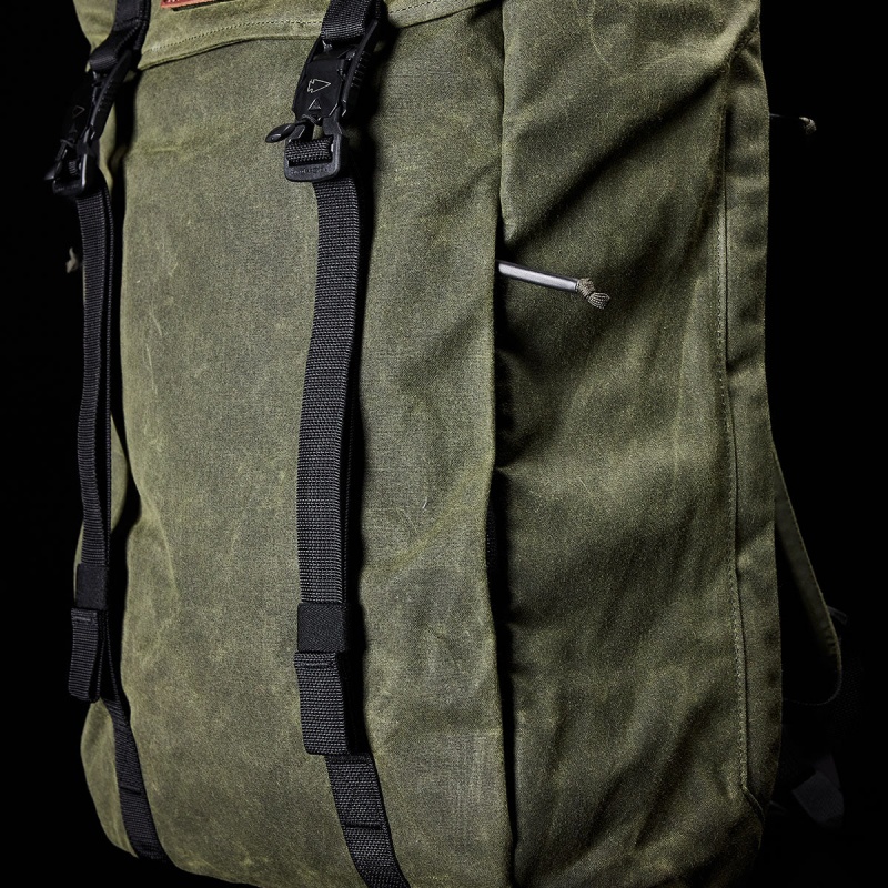 Goruck Waxed Canvas M23 Accessories Olive | DE-ITF067324