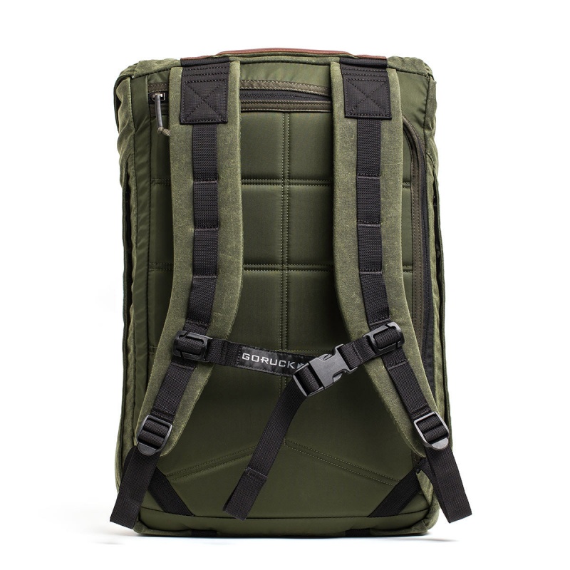 Goruck Waxed Canvas M23 Accessories Olive | DE-ITF067324